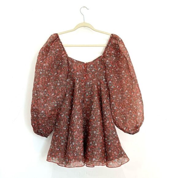 NWT Selkie The Crimson Princess Mini Dress - Picture 12 of 17